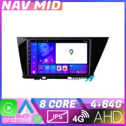 Navigatie dedicata Kia Niro 2017 cu Android 12, 4GB RAM, 64GB si CarPlay