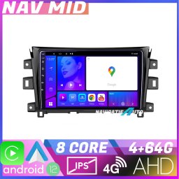 Navigatie Nissan Navara 2017 Android 12, 4GB+64GB, CarPlay, 4G
