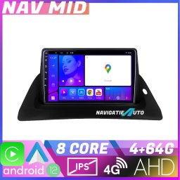 Navigatie Renault Kangoo Android 12, 4GB RAM, 64GB, 720P, CarPlay