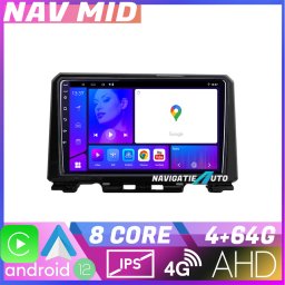 Navigatie Android Suzuki Jimny 2018, 4GB RAM 64GB, 720P, CarPlay