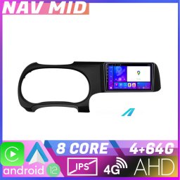 Navigatie Hyundai i10 2020 Android 12, 4GB RAM, 64GB, CarPlay, 4G