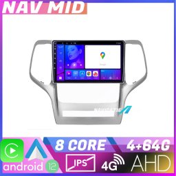 Navigatie Android Jeep Grand Cherokee 2011-2013, 4GB RAM, 64GB, CarPlay