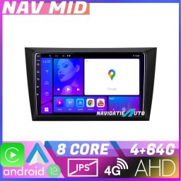 Navigatie VW Golf 6 2009-2013 Android 12, 4GB RAM, 64GB, CarPlay