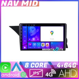 Navigatie Android Mercedes GLK 2012-2015 NTG4.5, 4GB RAM, 64GB, CarPlay