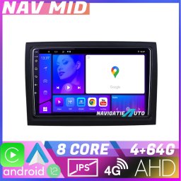 Navigatie Fiat Ducato 2006 Android 12, 4GB RAM, 64GB, CarPlay