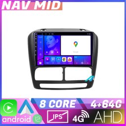 Navigatie Android Fiat Doblo 2010-2017 si Opel Combo 2010-2017 4GB 64GB CarPlay