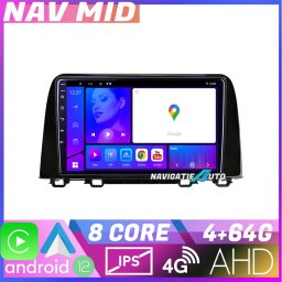 Navigatie Honda CR-V 2016-2022 Android 12, 4GB RAM, 64GB, CarPlay