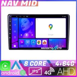 Navigatie Kia Ceed 2007-2009 Android 12, 4GB RAM, 64GB, CarPlay