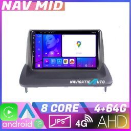 Navigatie Android Volvo C30 S40 C70 V50 cu CarPlay, 4GB RAM si 64GB