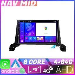 Navigatie Peugeot 5008 2016-2020 Android 12, 4GB RAM, 64GB, CarPlay