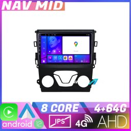 Navigatie Android Ford Mondeo 2013-2020 EDOTEC Lite 4GB+64GB 4G CarPlay