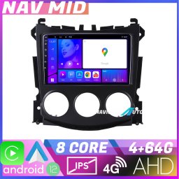 Navigatie Nissan 370Z 2008-2012 Android 12, 4GB+64GB, CarPlay, 4G