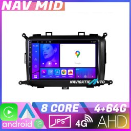Navigatie dedicata Kia Carens 2013-2018 Android 12, 4GB+64GB, CarPlay