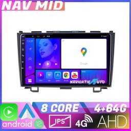 Navigatie dedicata Honda CR-V Android 12, 4GB RAM, 64GB, CarPlay