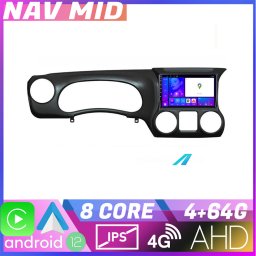 Navigatie Jeep Wrangler 2011-2014 Android 12, 4GB RAM, 64GB, CarPlay