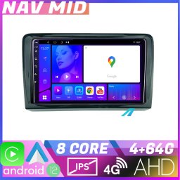 Navigatie Mercedes Viano Vito 2003-2015 Android 12, 4GB RAM, 64GB, CarPlay