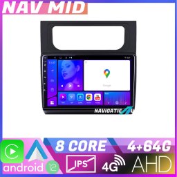 Navigatie VW Touran 2010-2016 Android 12, 4GB RAM, 64GB, CarPlay