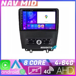 Navigatie Ford Mustang 2009-2014 Android 12, 4GB RAM, 64GB, CarPlay