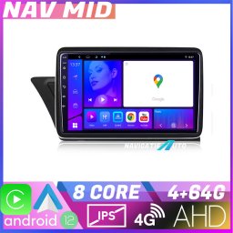 Navigatie Audi A4 A5 B8 cu MMI 3G, Android 12, 4GB RAM, 64GB, CarPlay