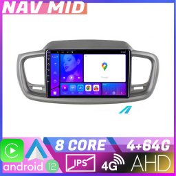 Navigatie Kia Sorento 2015-2018 Android 12, 4GB RAM, 64GB, CarPlay
