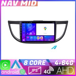 Navigatie Android Honda CR-V 2012-2016, 4GB RAM, 64GB, CarPlay, 720P
