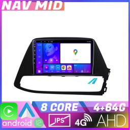 Navigatie Hyundai i30 2018-2021 Android 12 Octa Core 4GB+64GB CarPlay