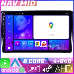 Navigatie Alfa Romeo 159 2005-2011 Android 12 Octa Core 4GB+64GB 720P