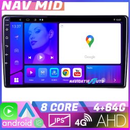 Navigatie Android Citroen Berlingo Opel Combo 2021+ 4GB RAM 64GB CarPlay