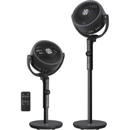 Ventilator cu picior SONGMICS, silentios 20 dB, 15 viteze, telecomanda