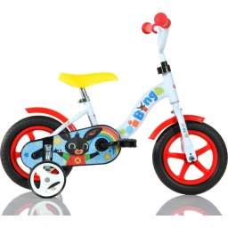 Bicicleta pentru copii 10 inch Bing cu roti ajutatoare detasabile