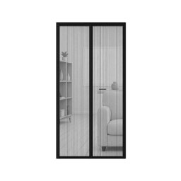 Plasa magnetica anti-insecte pentru usa 100x210 cm, maro, Micul Fermier