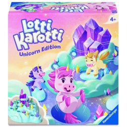 Joc de familie Ravensburger Lotti Karotti Unicorn pentru copii 4+ ani
