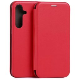 Husa BELINE Magnetic Book Samsung Galaxy S25 FE Rosu