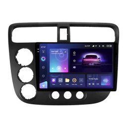 Navigatie Auto Teyes CC3 2K Honda Civic 7 2001-2005 QLED 9.5inch 8-Core 4GB RAM 64GB Flash 4G BT Android