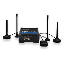 Router Professional Teltonika RUT955, 4G (LTE), VPN, 2x SIM, RS-232/485, 4x LAN, WiFi 802.11 b/g/n + 2x Antena WiFi + 2x Antena LTE + GPS/Glonass Antena