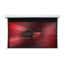 Ecran proiectie electric, 234 x 132 cm, incastrabil in tavan, Tensionat, EliteScreens Evanesce Tab-Tension Series, 16:9