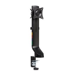 Suport de birou Kensington pentru 1 TV/monitor plat, diagonala maxim 32 inch, rotatie, inclinare, pivotare, verticala, maxim 8 Kg, K55512WW