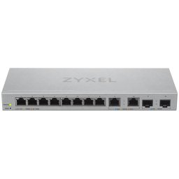 Switch ZyXEL Gigabit XGS1010-12 8-Port Gigabit webmanaged with 8 port 1G + 2-Port 2.5G + 2-Port SFP+