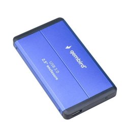 Rack hard disk Gembird, SATA 3, USB 3.0, 2.5 inch, Albastru/Negru