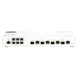 QNAP QSW-M2106-4C 6 port 2.5Gbps 4 port 10Gbps SFP+/ NBASE-T Combo web managed switch