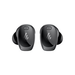 Casti Edifier, wireless, intraauriculare – butoni, pentru smartphone, microfon pe casca, conectare prin Bluetooth 5.4, negru, USB-C, ANC, IP55