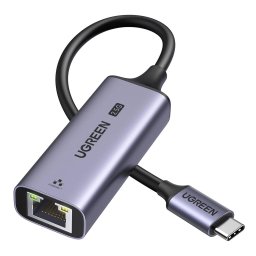 Adaptor retea Ugreen CM648, USB 3.0 la 2.5G RJ-45, Ethernet, Gri