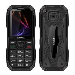 Evolveo MP-A1-BK, MaxPhone A1, buton de apasare telefon Dual SIM, Negru