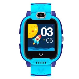 Ceas inteligent copii, Canyon Jondy KW-44, iOS,Android, 4G Camera GPS, 1.44", Rezistent la apa, Bluetooth, Albastru