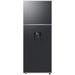 Frigider cu doua usi Samsung RT47CG6726B1EO, Capacitate 462 l, Clasa E, No Frost, Dozator de apa, All Around Cooling, WiFi, Smart Control, Dark Inox