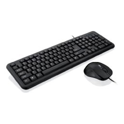 Kit tastatura si mouse iBox IKMOC2005070U, Office kit 2, Negru