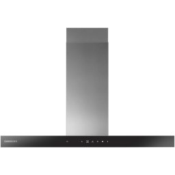 Hota incorporabila decorativa Samsung NK36C5703TS/UR, Putere de absorbtie 622 mc/h, Boost 744 mc/h, Control touch, SmarThings App, Clasa A, 90 cm, Negru
