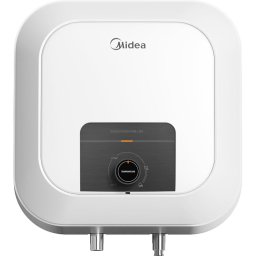 Boiler electric Midea D30-25VD1(U), model compact, 2500 W, volum 30L, control mecanic, montaj sub chiuveta, Alb