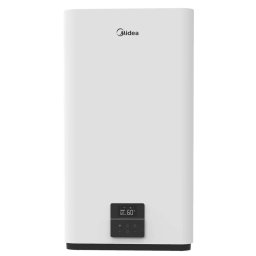 Boiler electric Midea D50-20ED6, seria Salute, model Double Tank, volum 50L, 2000 W, Control electronic, Supapa de siguranta de reducere a presiunii, Alb