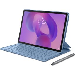 Tableta Lenovo Idea Tab, Octa-Core, 11" 2.5K (2560x1600) IPS 500nits, 8GB RAM, 256GB, Wifi, Tastatura + Pen, Polar Blue